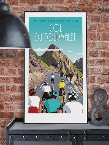 Vintage Poster Collectie: Frankrijk, Spanje, Pyreneeën & Fie, Verzenden, Nieuw