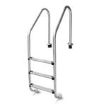 Weau RVS zwembadtrap 3 treden - AISI 304, Verzenden, Nieuw