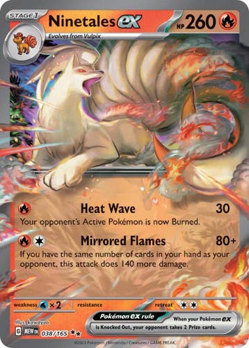 Ninetales ex ( MEW 38), Hobby en Vrije tijd, Verzamelkaartspellen | Pokémon, Ophalen of Verzenden, Nieuw