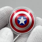 Fiji. 1 Dollar 2019 – Marvel Collection: Captain America