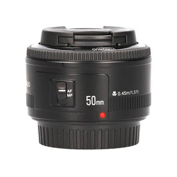 Yongnuo EF 50mm f/1.8 met garantie, Ophalen of Verzenden, Gebruikt