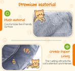 Kattentunnel - Kattenspeelgoed - Kattenspeeltjes - Grijs - N, Verzenden, Zo goed als nieuw