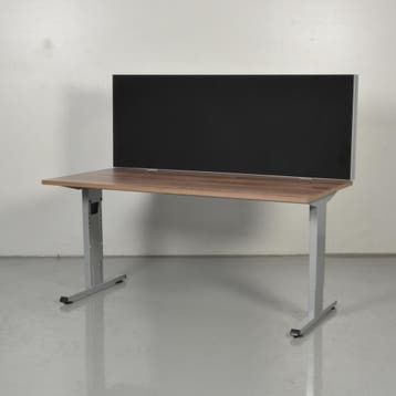 Scheidingswand Officenow - Zwart - 60 x 160 cm, Ophalen of Verzenden, Nieuw in verpakking