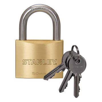 Hangslot | Stanley | 50 mm, Verzenden, Nieuw