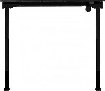 Zwart bureau, Zit-Sta (thuis) werkplek Z-Frame, ES Nieuw, Zwart, Nieuw, Ophalen of Verzenden