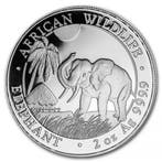 Somalische Olifant 2 oz 2017, Verzenden, Overige landen, Losse munt, Zilver