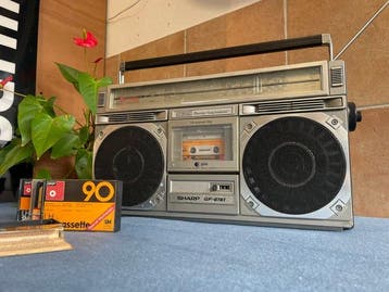 Sharp - GF-6161 Boombox Draagbare radio, Nieuw