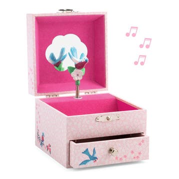 Djeco muziekdoosje juwelendoos roze van €21,99 voor €15,39, Ophalen of Verzenden, Nieuw