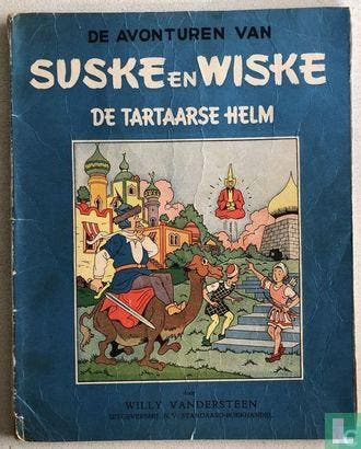 Suske en Wiske - De Tartaarse helm - 1953, Eén stripboek, Verzenden, Gelezen, Vandersteen, Willy.