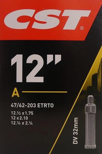 Binnenband CST DV32 12 / 47/62-203, Fietsen en Brommers, Fietsonderdelen, Verzenden, Nieuw