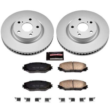 Power Stop 09-10 Pontiac Vibe Front Z17 Evolution Geomet, Auto-onderdelen, Ophalen of Verzenden, Nieuw