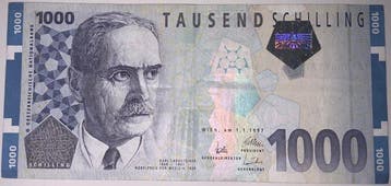 Oostenrijk. - 1000 Schilling - 1997 - Pick 155 (Zonder, Postzegels en Munten, Bankbiljetten | Europa | Niet-Eurobiljetten