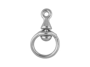 Kettingring met draaibare wartel - 5mm, Ophalen of Verzenden, Nieuw, 50 tot 100 mm, Overige typen