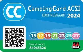 CampingCard ACSI 2024 Nederlands - ACSI Campinggids ACSI, Verzenden, Gelezen, ACSI