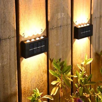 Buitenlamp op Zonne-energie - Weerbestendig - Warm LED licht, Verzenden, Nieuw