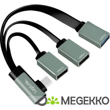 LogiLink UA0361 interface hub, Computers en Software, USB Sticks, Verzenden, Nieuw, Logilink
