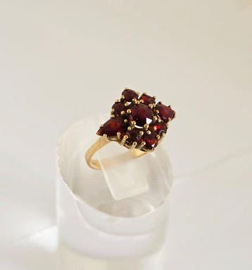 Zonder minimumprijs - Ring - 8 karaat Geel goud -, Sieraden, Tassen en Uiterlijk, Ringen, Nieuw