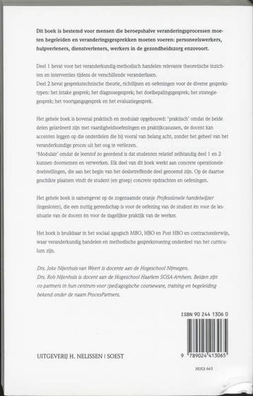 Professioneel helpen door gesprekken / PM-reeks, Verzenden, Gelezen, J. Nijenhuis-van Weert