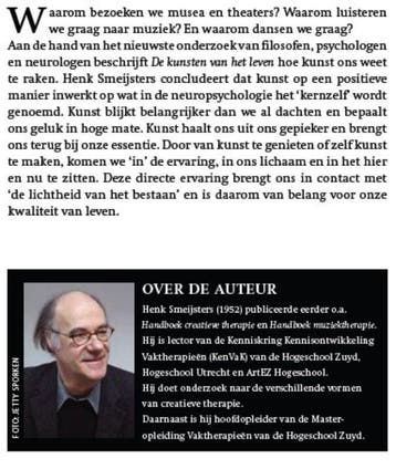 De kunsten van het leven 9789085711957 H. Smeijsters, Verzenden, Gelezen, H. Smeijsters