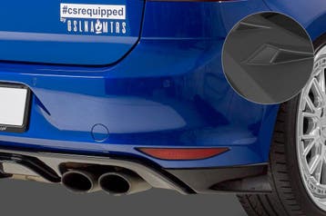 Achterskirt voor VW Golf 7 R / R-Line HA255-L, Auto-onderdelen, Verzenden, Nieuw