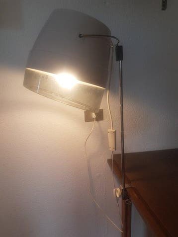 Bureaulamp - Staal, Plastic - Ruimtevaarttijdperk – Geredde