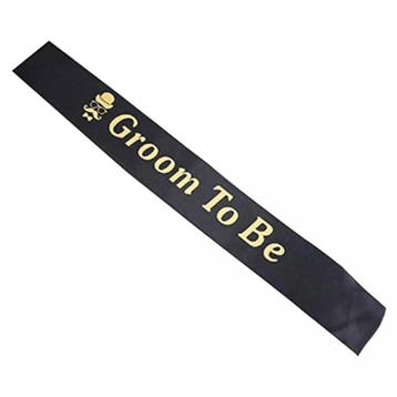 Diverse kleuren sjerp Groom to Be, Verzenden, Nieuw, Feestartikel, Geboorte of Huwelijk