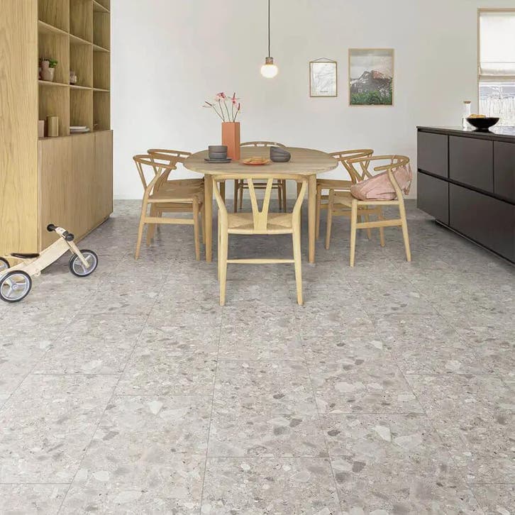 Floorify Tegels Ceppo F527 PVC, Huis en Inrichting, Stoffering | Vloerbedekking, Overige typen, Grijs, Nieuw, Ophalen of Verzenden