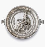 Tazza - Brons of koper (verzilverd) - Minervabeker