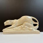 E. Siegl - sculptuur, Creeping Panther - 15 cm -, Antiek en Kunst