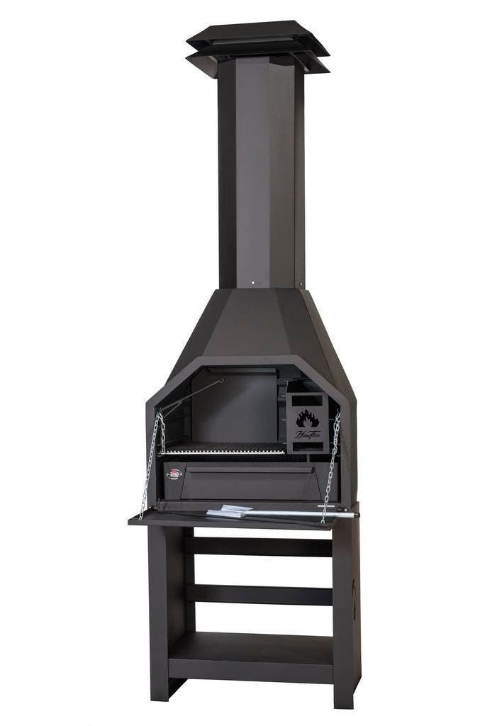 Het Origineel ; Home Fires Braai Freestanding 800, openhaard, Tuin en Terras, Houtskoolbarbecues, Nieuw, Met accessoires, Ophalen of Verzenden