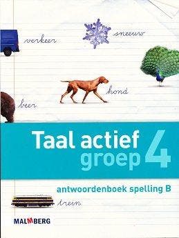 Taal Actief versie 4 Antwoordenboek Spelling 4B, Verzenden, Nieuw