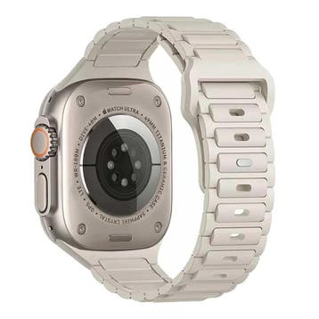 Apple Watch bandje Raveo - siliconen - sterrenlicht, Verzenden, Nieuw