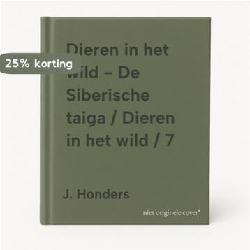 Dieren in het wild - De Siberische taiga / Dieren in het, Boeken, Verzenden, Gelezen, J. Honders