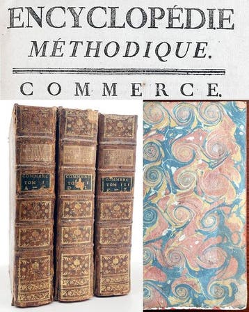 Panckoucke - Encyclopedie Methodique. Commerce. - 1783-1784, Antiek en Kunst