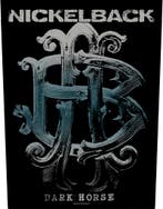 Nickelback Dark Horse - Rugpatch officiële merchandise, Ophalen of Verzenden, Nieuw, Kleding