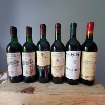 1990 x 2 Chateau Teyssier 1998 Chateau la Combe Fleurie ,, Nieuw