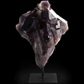 Smokey Quartz - 34x26x14 cm - Geode- 8.2 kg