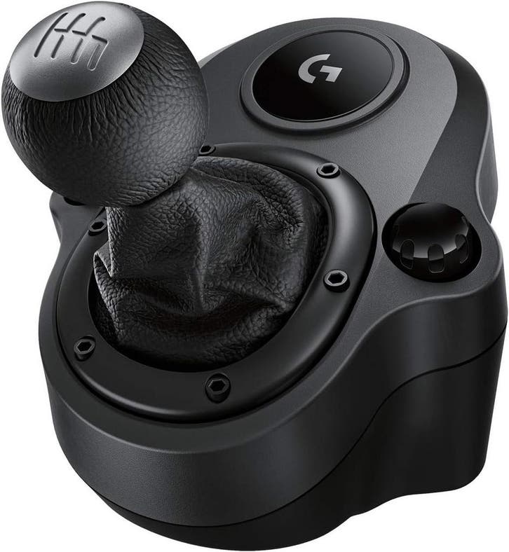 Logitech Shifter H-patroon | Staal/Leer | Laatste Stuk!, Spelcomputers en Games, Spelcomputers | Overige Accessoires, Zo goed als nieuw