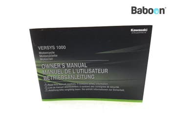 Instructie Boek Kawasaki Versys 1000 SE 2019-2024 (LZT00CD), Verzenden, Gebruikt