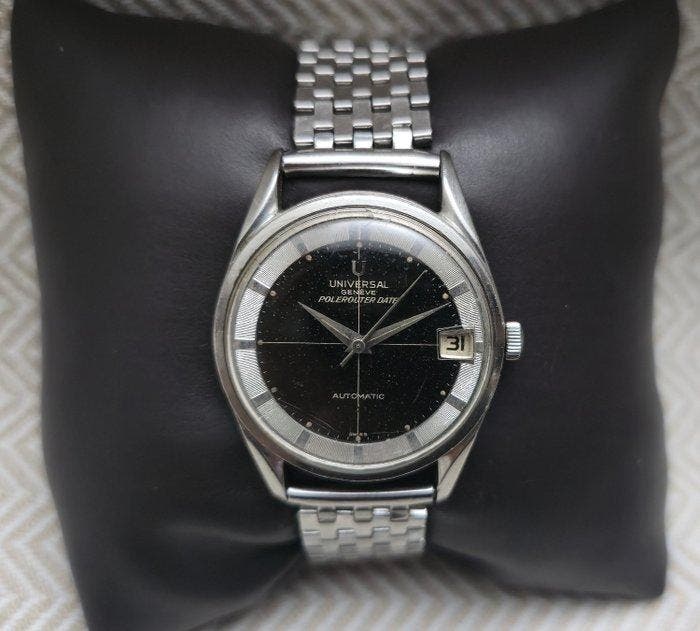 Universal Genève - UNIVERSAL GENÈVE – Polerouter Automatic, Sieraden, Tassen en Uiterlijk, Horloges | Heren