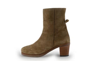 Shabbies Amsterdam Enkellaarzen in maat 40 Beige, Shabbies Amsterdam, Verzenden, Beige, Lage of Enkellaarzen