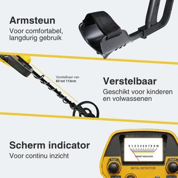 EarthVision Metaaldetector TerraWave - Voor kinderen en, Ophalen of Verzenden, Zo goed als nieuw