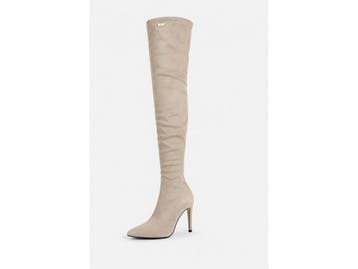 Veiling - JOSH V Marissa Overknee Laarzen Beige Maat 37 Nieu, Nieuw