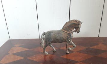 P. Chenet - Beeld, Paard - 10 cm - Brons