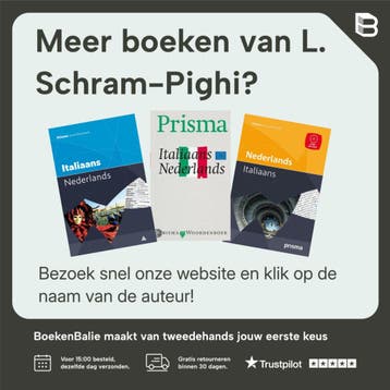 Prisma woordenboek / Italiaans-Nederlands / Prisma, Boeken, Verzenden, Gelezen, L. Schram-Pighi