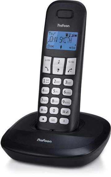 Huistelefoon senioren - Senioren telefoon - Vaste lijn - Zwa, Verzenden, Zo goed als nieuw