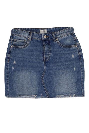 Only Rok in maat 36 Blauw, Only, Verzenden, Zo goed als nieuw, Blauw