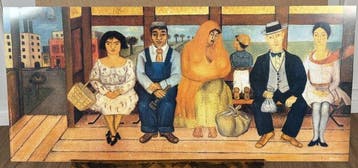 Frida Khalo - (The Bus), 1929