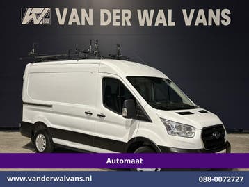 Ford Transit L2 H2 | Lease vanaf 307,- p/mnd, Auto's, Automaat, Gebruikt, Euro 6, Wit