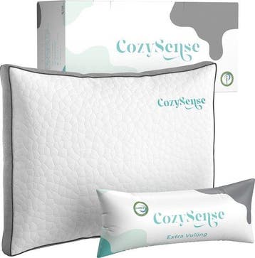2dekans | CozySense® Hoofdkussen Traagschuim - Ergonomisch, Ophalen of Verzenden, Zo goed als nieuw, Wit